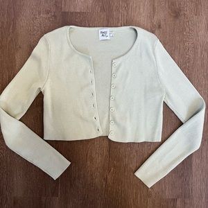 Princess Polly US 2 cropped cardigan - NWOT